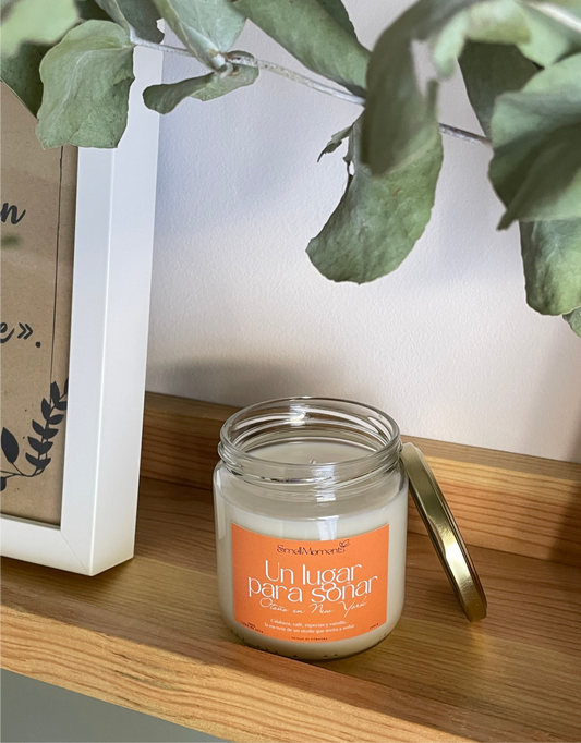 Vela Aromática ‘Un Lugar para Soñar’ – Otoño en Nueva York 🍂🗽