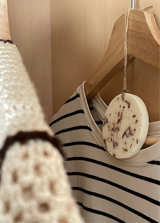 Colgante Aromático de Cera de Soja para Armario