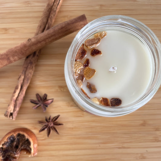 Vela aromática de CANELA Y NARANJA