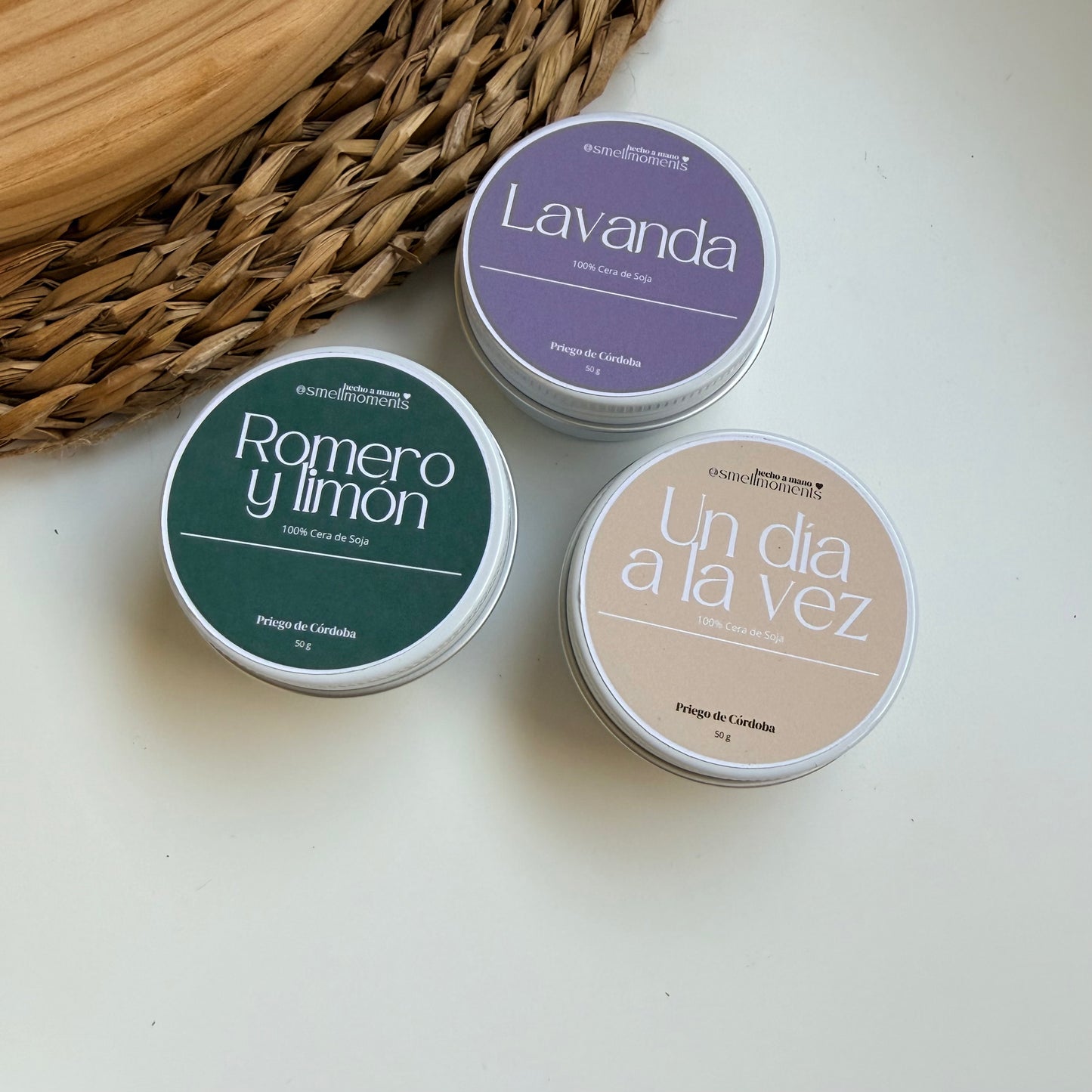 Mini Vela Aromática en lata · 50 g