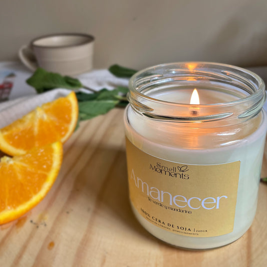 🕯️ Vela aromática Amanecer – 240 g