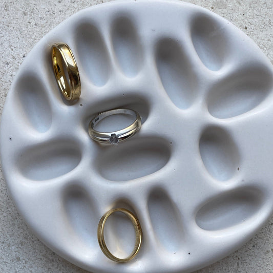 Joyero de resina ecológica – diseño único, hecho a mano