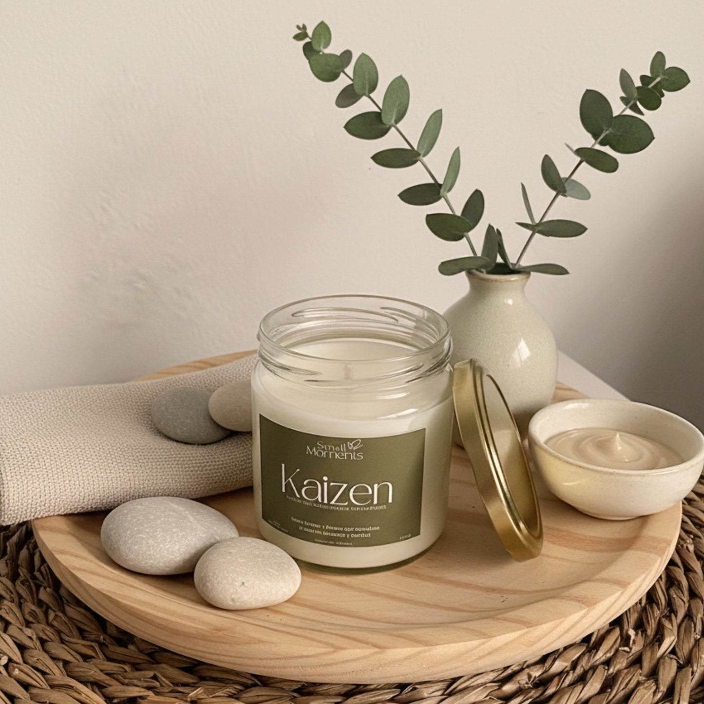 Vela aromática KAIZEN - Crecer con calma