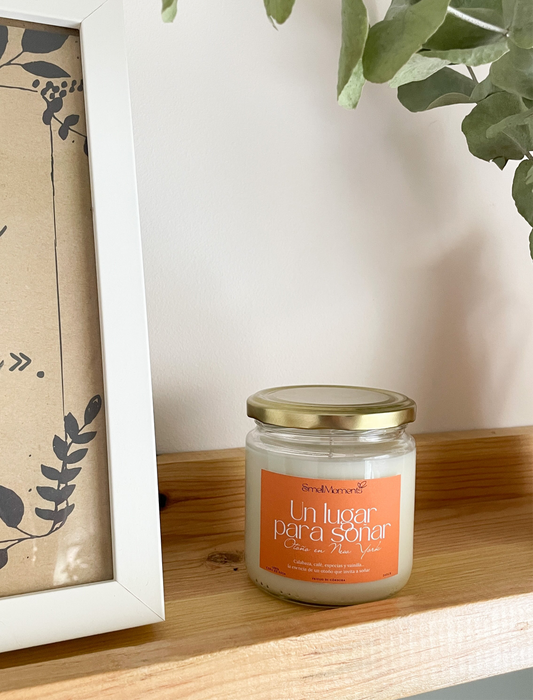 Vela Aromática ‘Un Lugar para Soñar’ – Otoño en Nueva York 🍂🗽