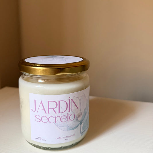 Vela de Azahar y Flor de Loto | Vela Aromática de Soja