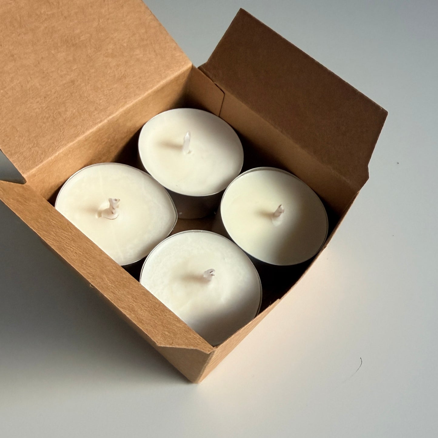 Pack Velas de Té | Sin Aroma | Cera de Soja