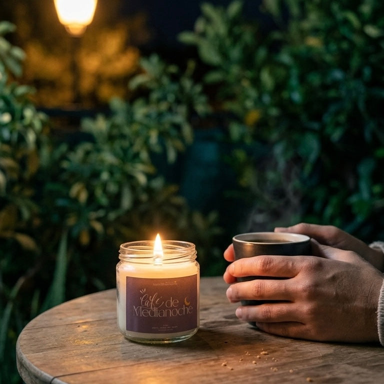 Vela Aromática ‘Café de Medianoche’ | Café y Vainilla