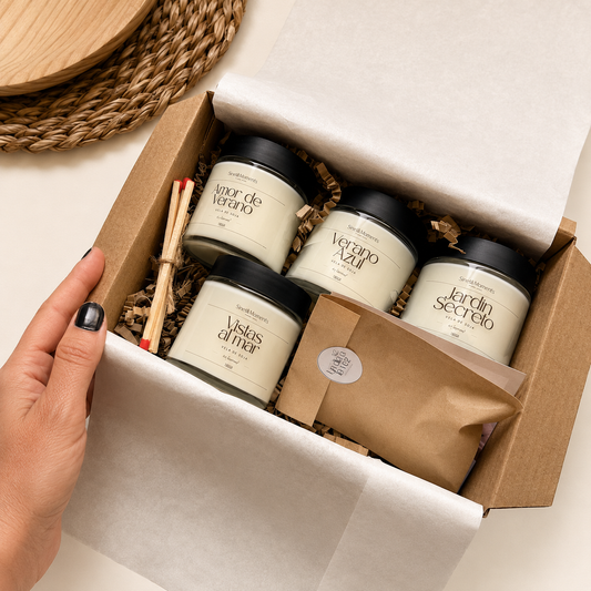 Pack Momentos de Verano | Velas Aromáticas Cera de Soja