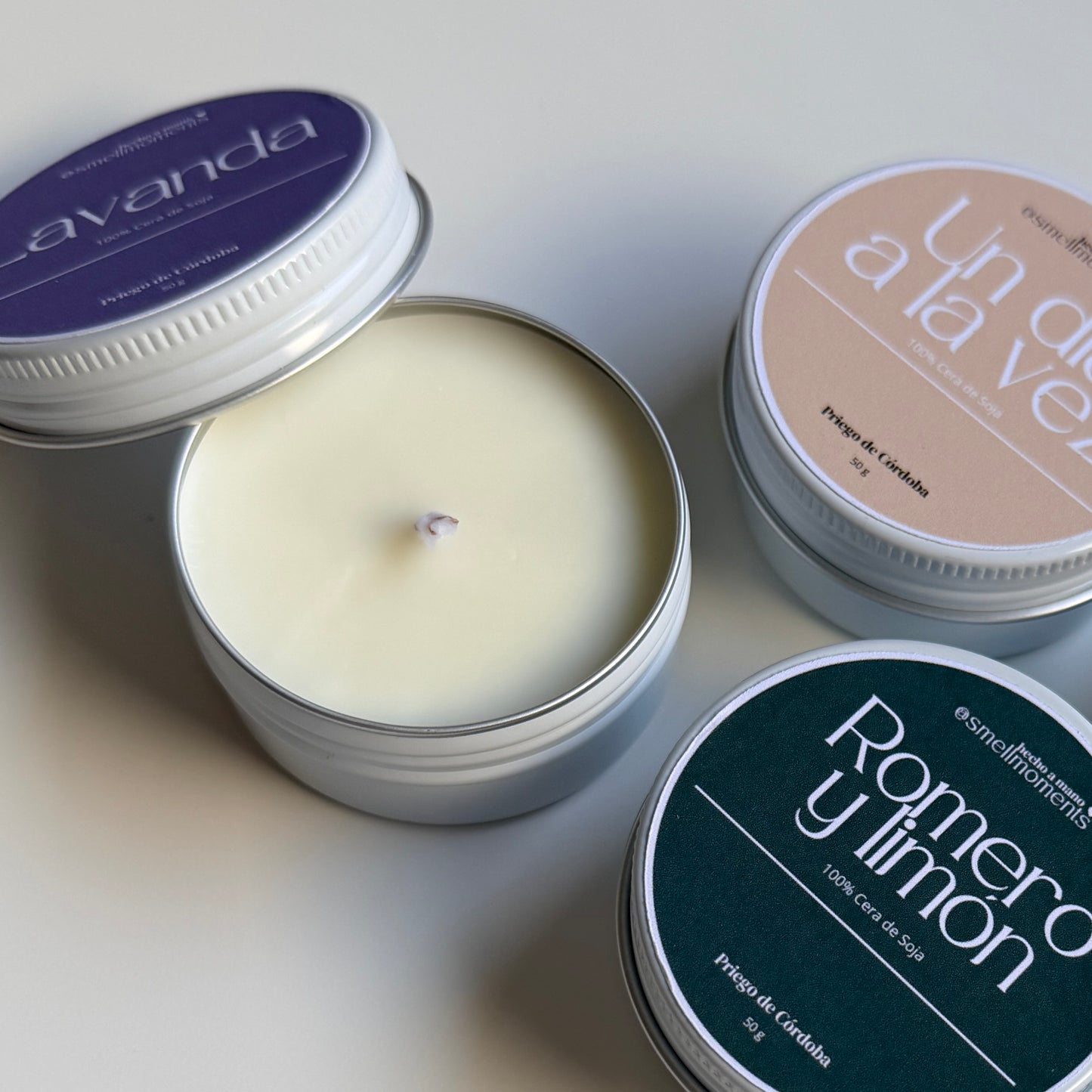 Mini Vela Aromática en lata · 50 g
