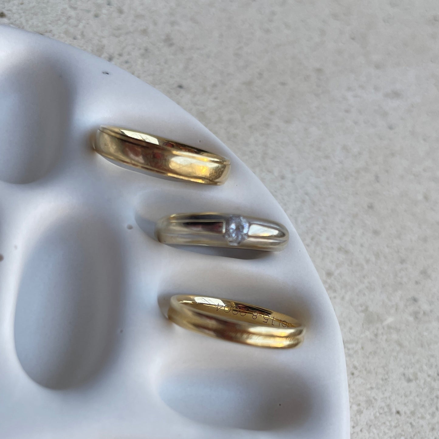 Joyero de resina ecológica – diseño único, hecho a mano